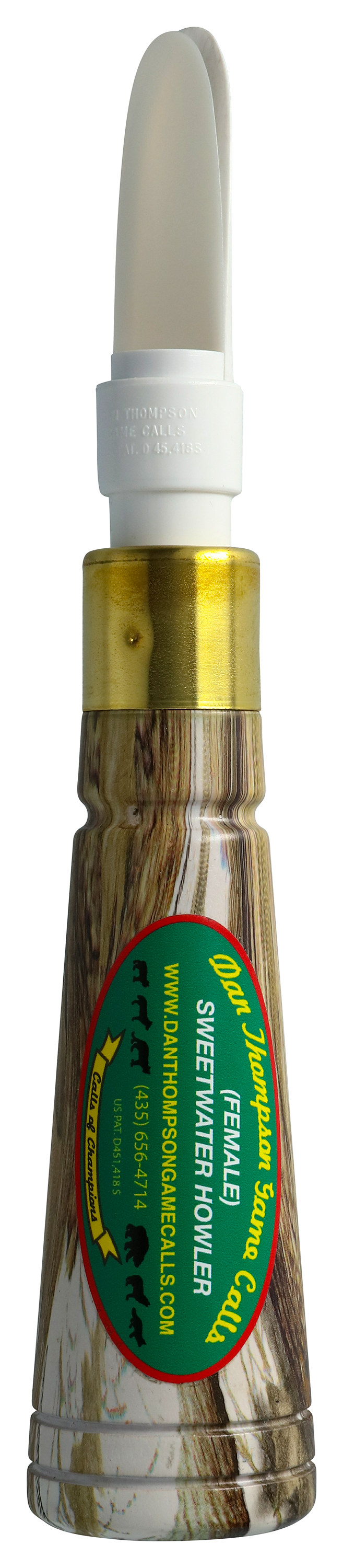Dan Thompson Game Calls Sweetwater Howler Female Predator Call Bass